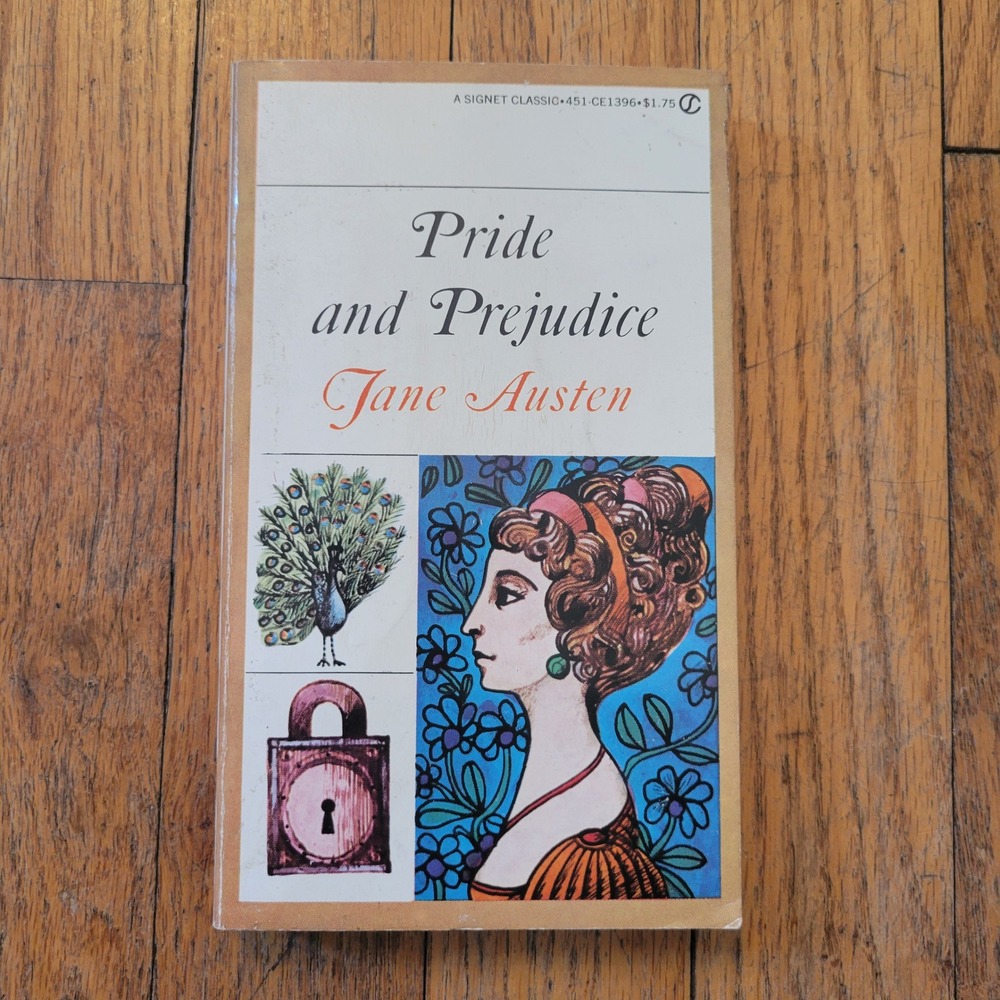 Pride and Prejudice Jane Austen Signet Classic Paperback Book 1961 Academia